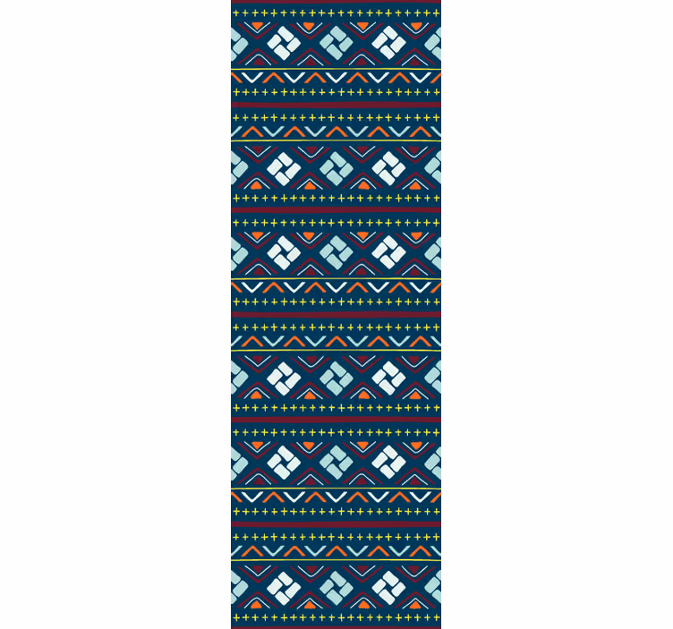 Geometrijske barvne bloke geometrijski zidni papir - TenStickers