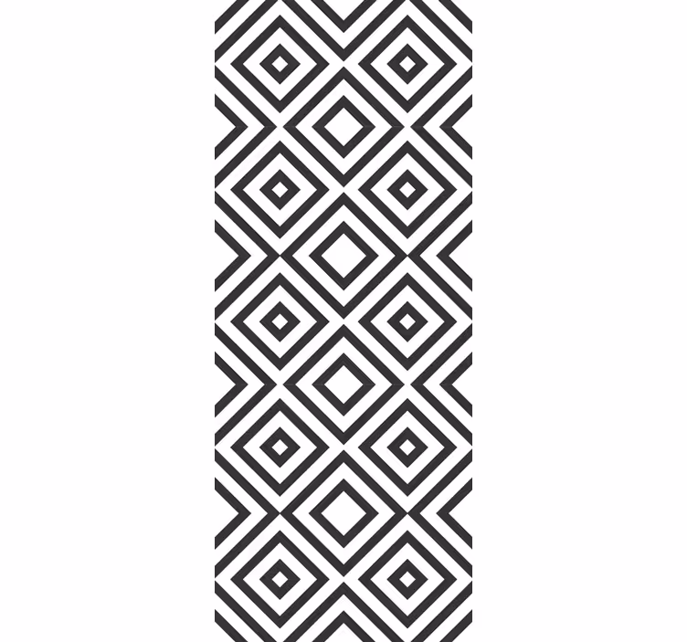 Ureditev diamantnih oblik geometrijski zidni papir - TenStickers