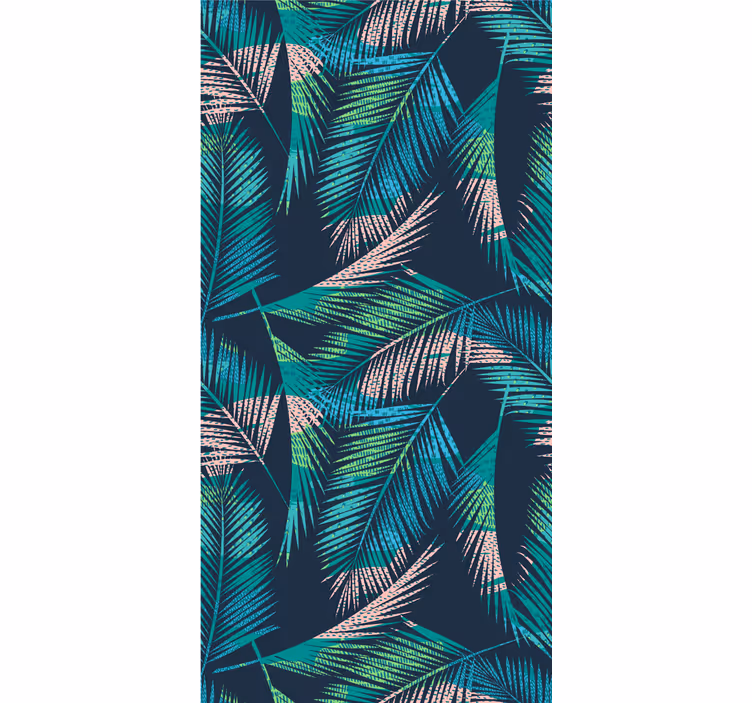 Tropical palm vibes naravna tapeta - TenStickers