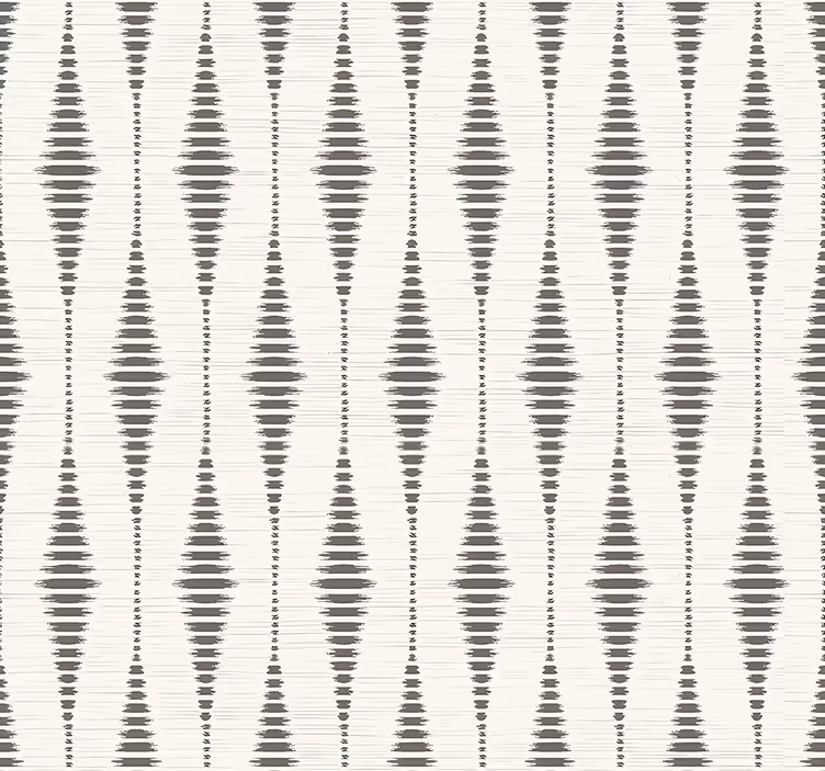 rabaul ikat siva in bež geometrijski ozadje - TenStickers