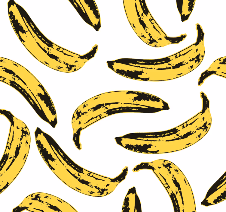 Banane warhol umetniško tapeta - TenStickers