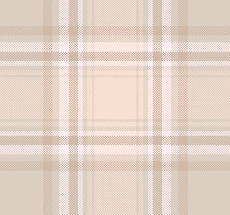 burberry vzorec Tapeta za dnevno sobo - TenStickers