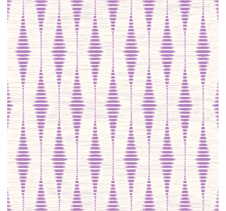 Vijolični rabaul ikat geometrijski ozadje - TenStickers
