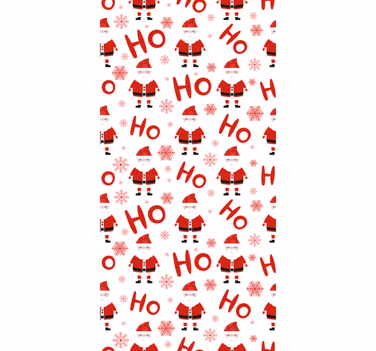 Santa claus hohoho božično ozadje za tapete - TenStickers