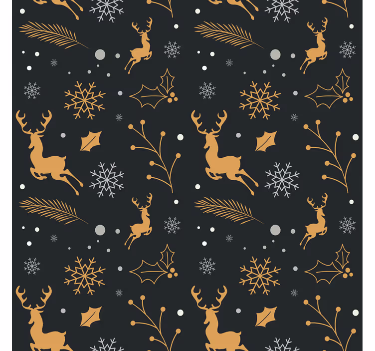 Merry christmas composition božično ozadje za tapete - TenStickers