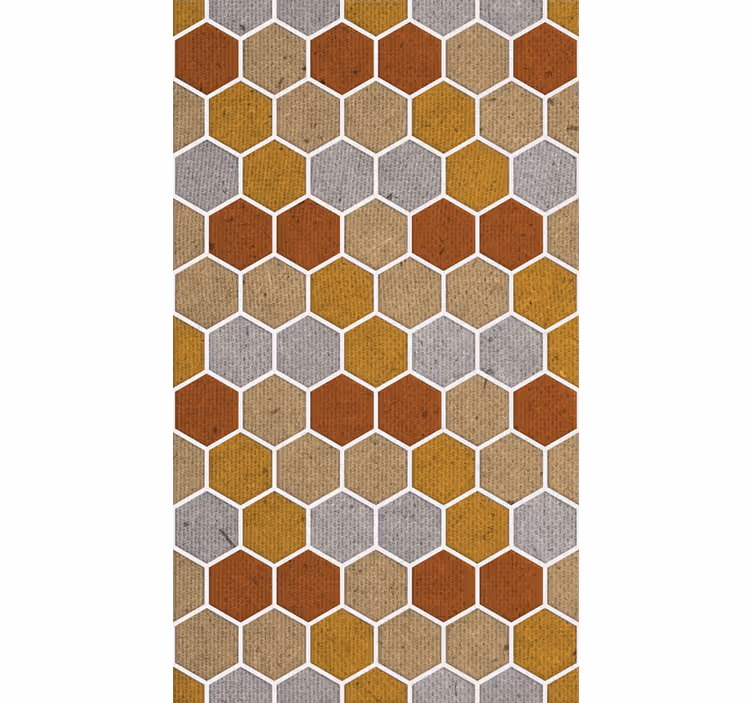 Panel effect texture tapete z ornamentnimi motivi - TenStickers
