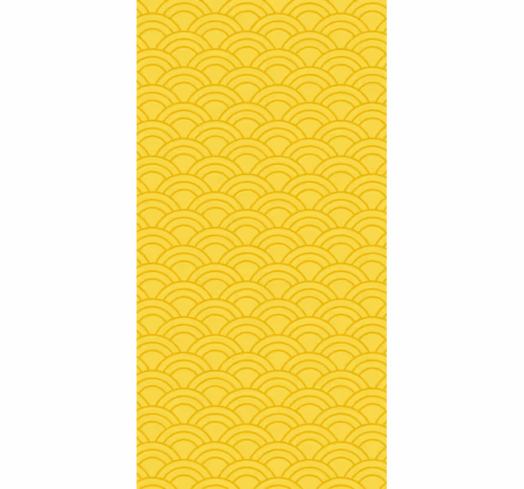 Illuminating pantone pattern tapete z ornamentnimi motivi - TenStickers