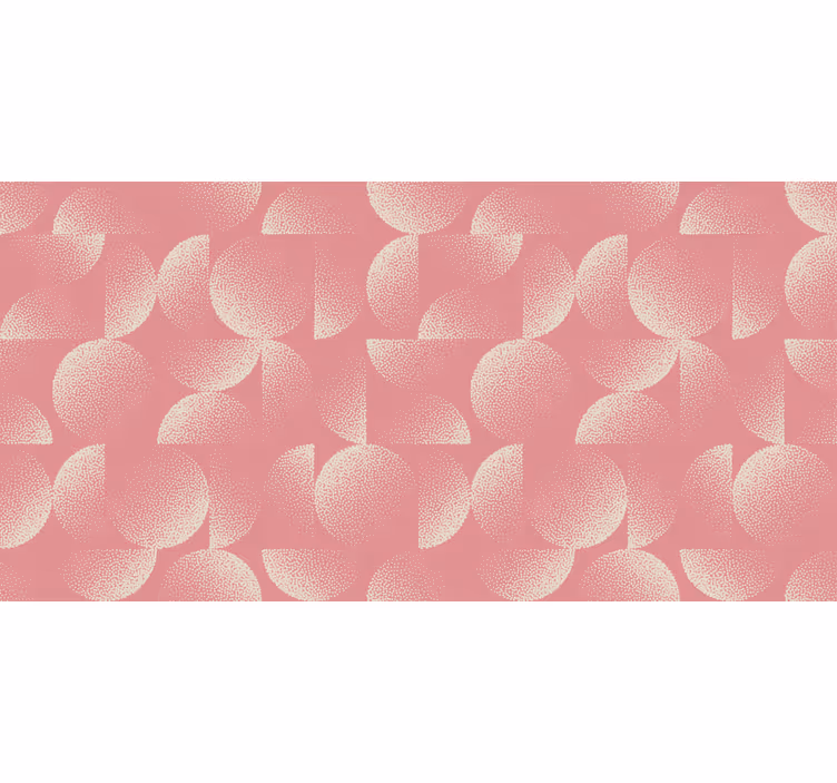 Tapete za spalnice pastelni polkrogi - TenStickers