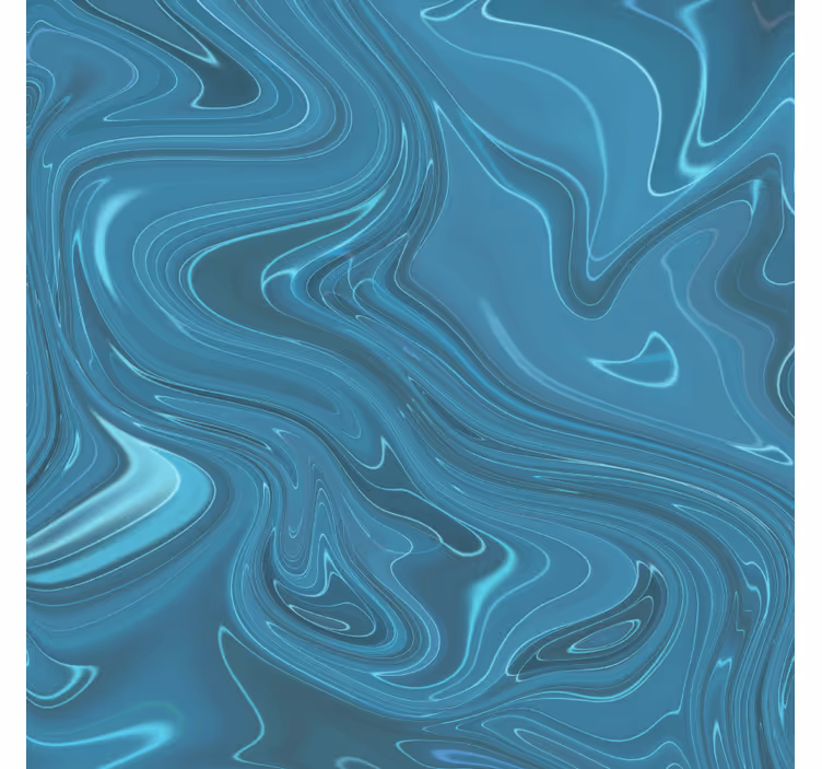 Abstract grey and turquoise cement tapeta za dnevno sobo - TenStickers