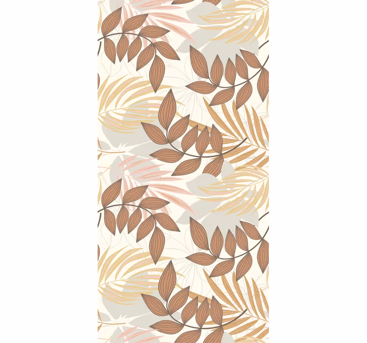Soft and warm colours tapeta z listi - TenStickers