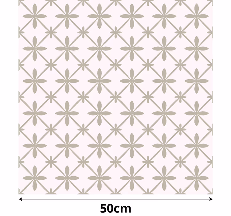 Vintage simple pattern tapete za spalnice - TenStickers