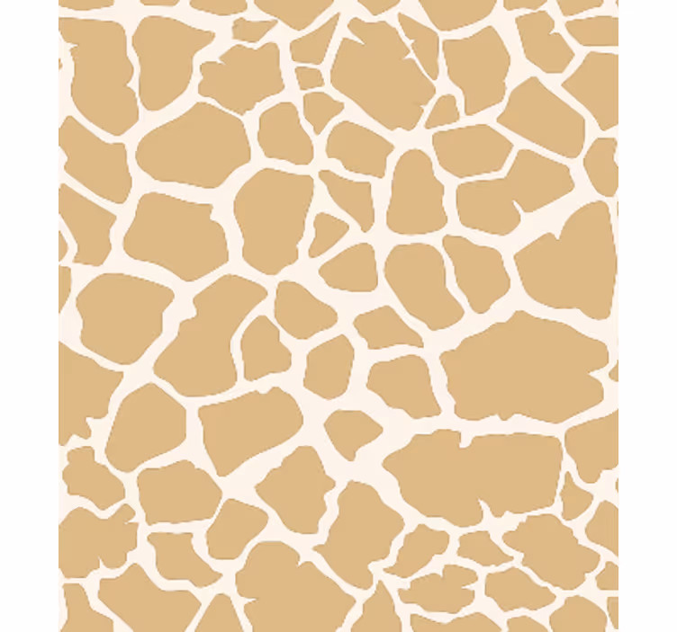 Tapeta z živalmi v vzorcu žirafe - TenStickers