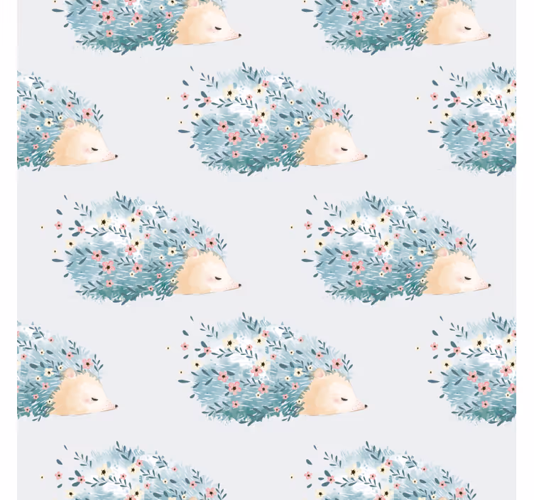 Porcupine art tapeta z vzorci in teksturami - TenStickers