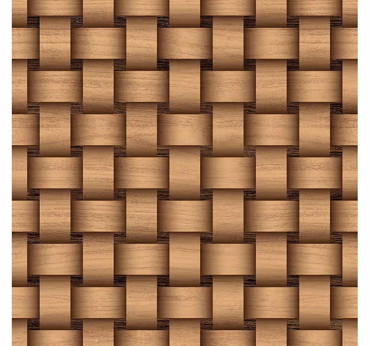 Wood intertwines tapeta z vzorci in teksturami - TenStickers