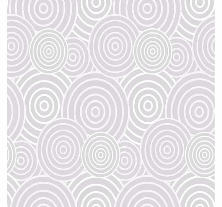 Circular line pattern tapete za spalnice - TenStickers
