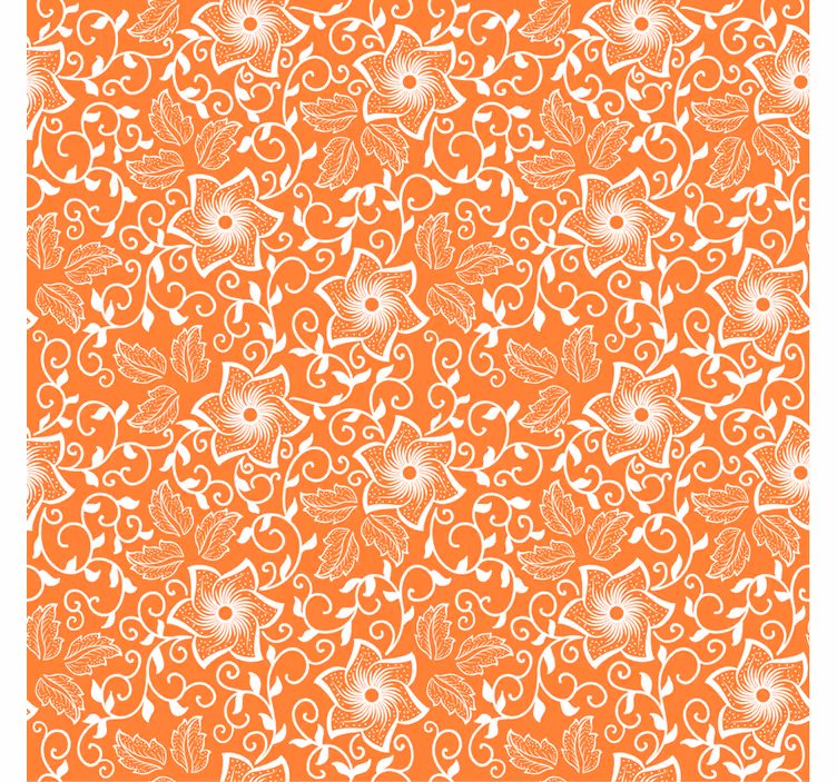 Floral motif layer tapete za spalnice - TenStickers