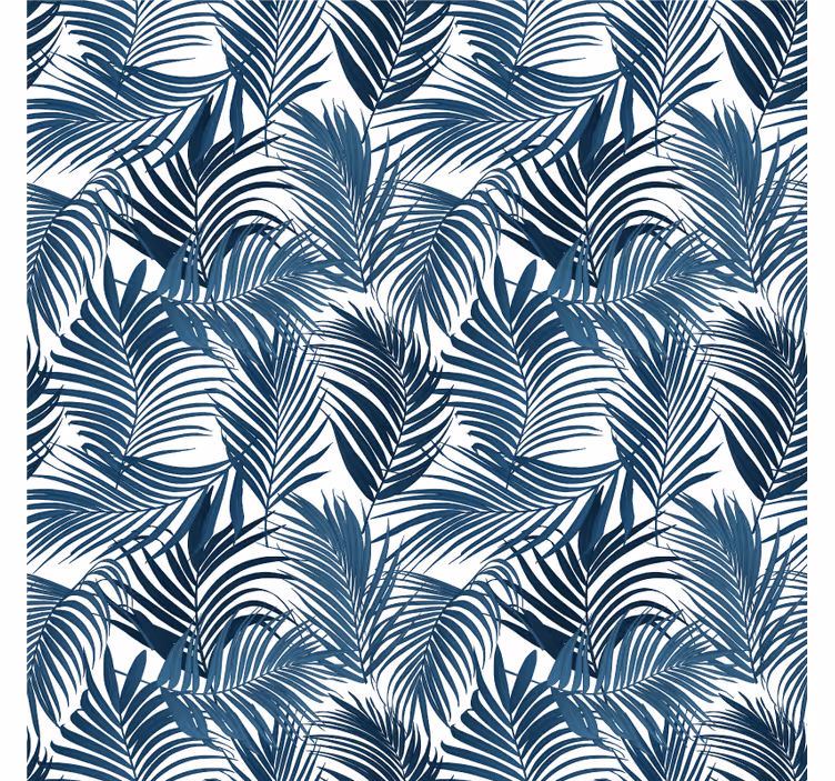 Tropical leaf components tapete za spalnice - TenStickers