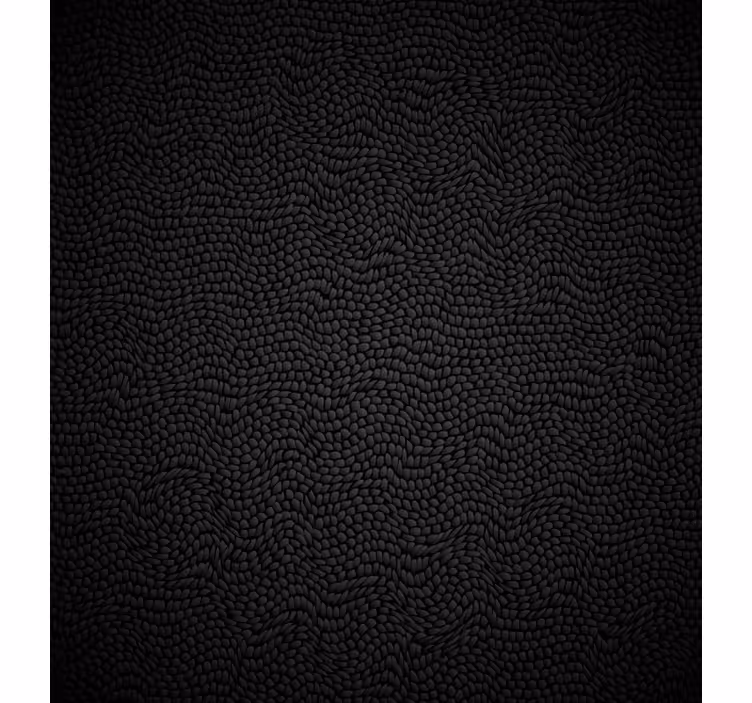 Black fur imitation tapeta z živalmi - TenStickers