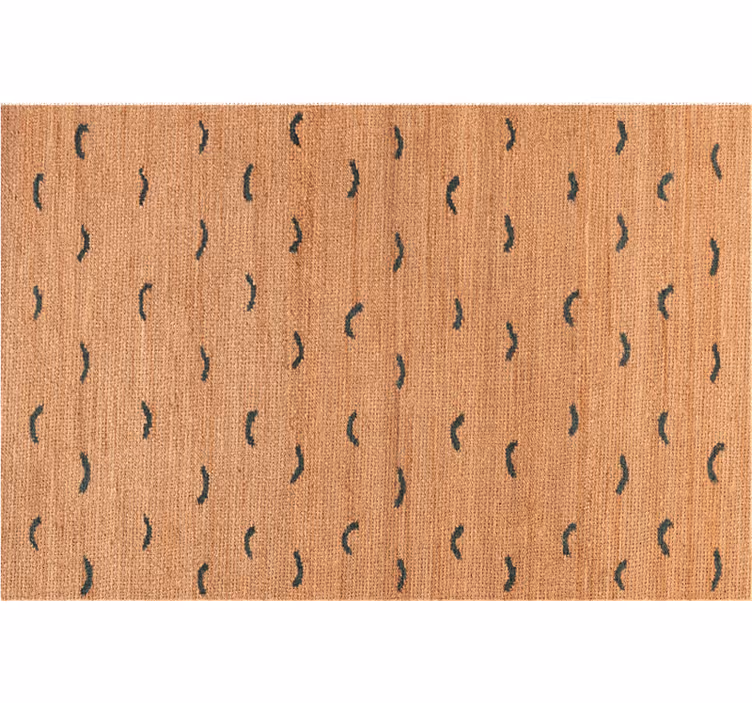 Tapeta z živalmi imitacija bež jute - TenStickers