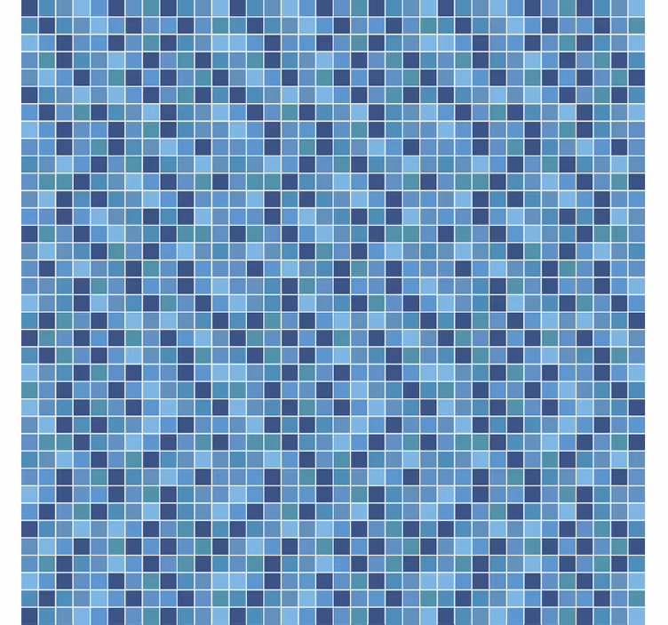 Pisarniški tapeti geometrijski mozaik tkanina - TenStickers