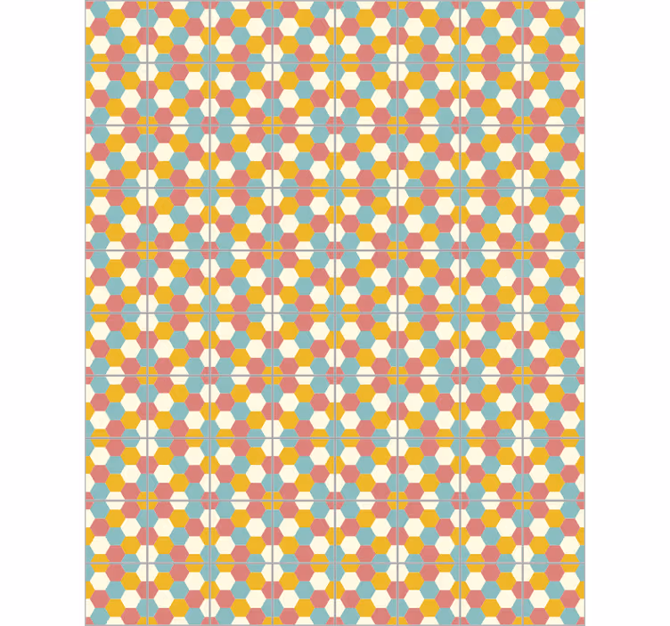 Pisarniški tapeti z geometrijskim vzorcem - TenStickers