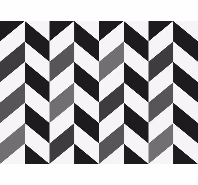 Pisarniški tapeti chevron kontrast - TenStickers