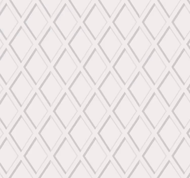 Hodnikovski tapeti 3d rombasti vzorec hamptons - TenStickers