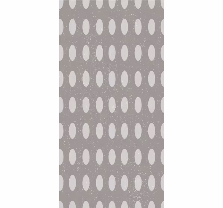 Geometric gray circle pattern tapete za jedilnico - TenStickers