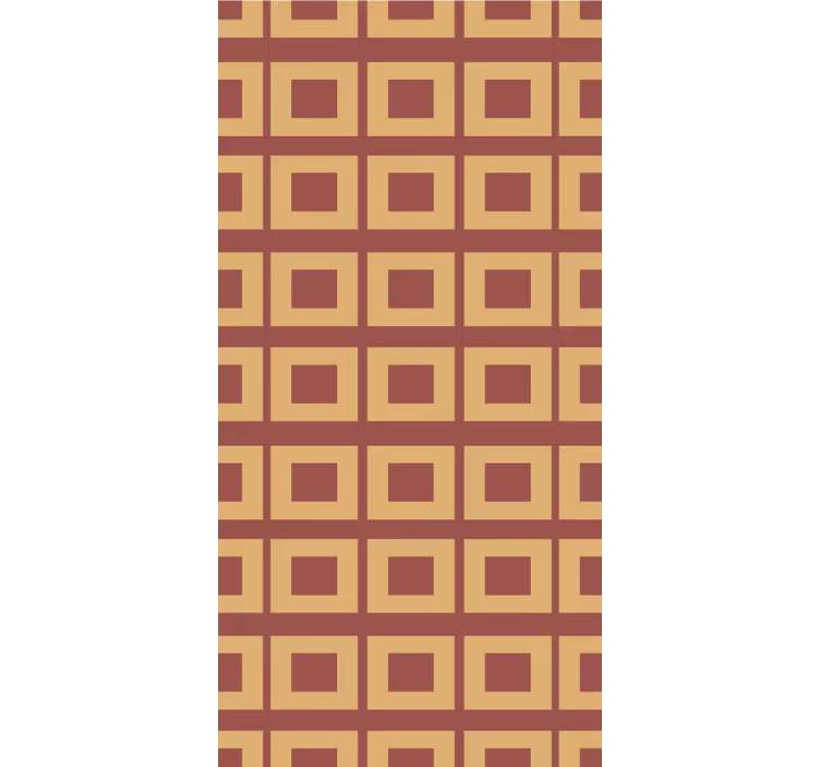Geometric squares tapete za jedilnico - TenStickers