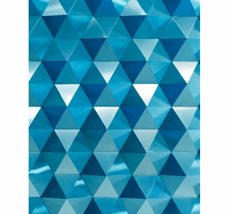 Triangular tiling geometrijski zidni papir - TenStickers
