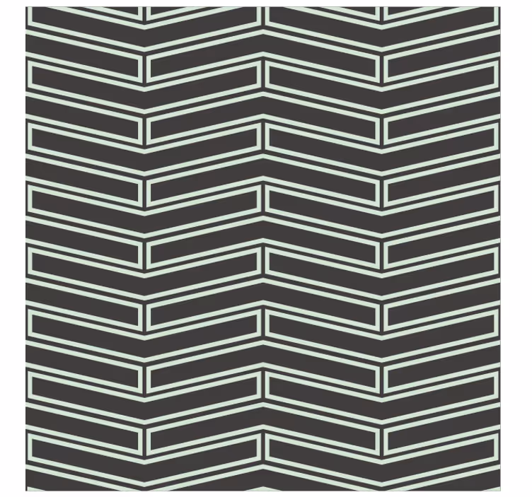 Chevron lines geometrijski zidni papir - TenStickers