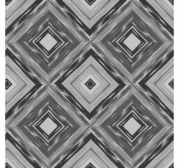 Diamond illusion geometrijski zidni papir - TenStickers