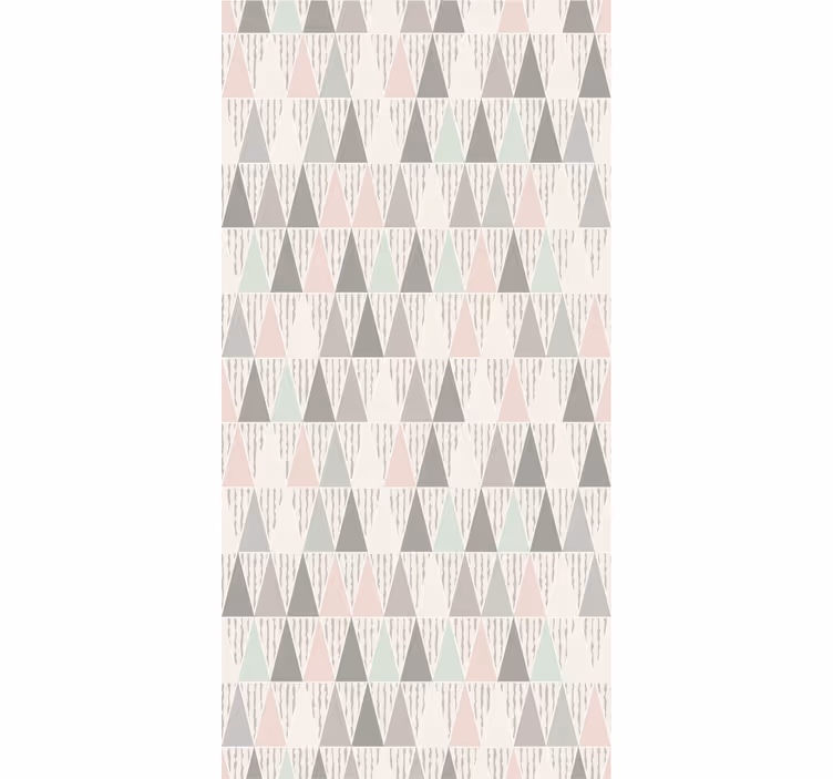 Triangular geometric geometrijski zidni papir - TenStickers