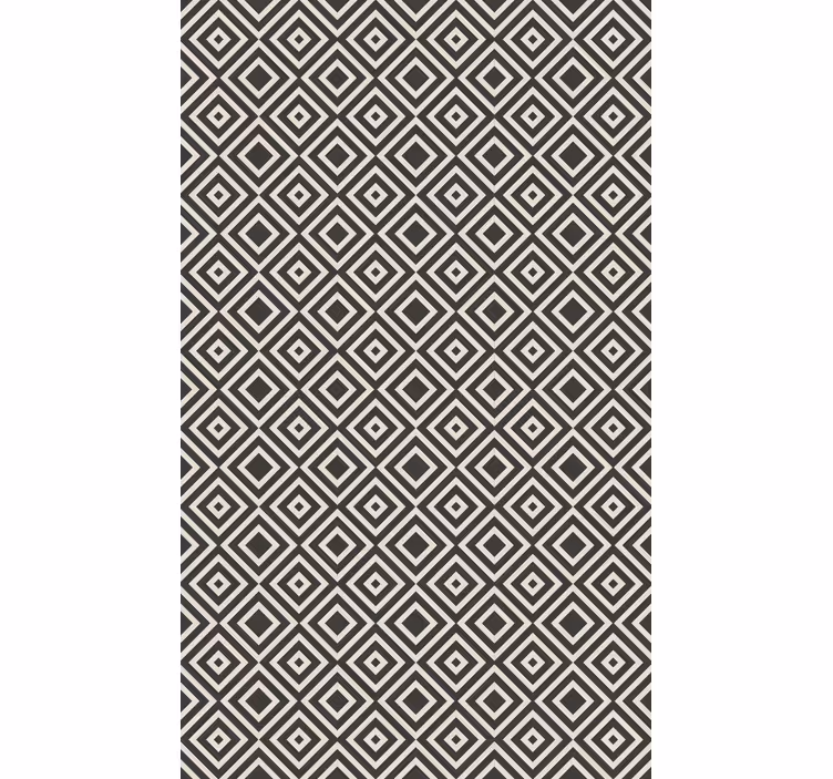 Diamond patterned motif geometrijski zidni papir - TenStickers