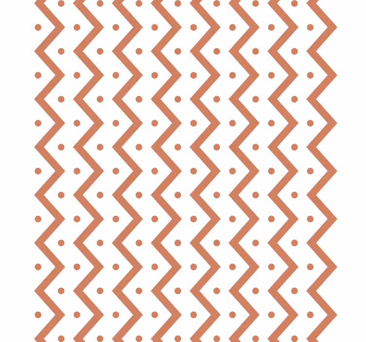 Geometrijski zidni papir cikcak in pika - TenStickers