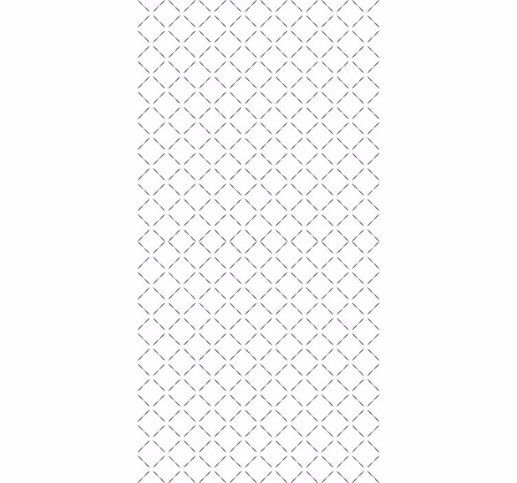 Geometrijski zidni papir vzorec neprekinjene črte - TenStickers