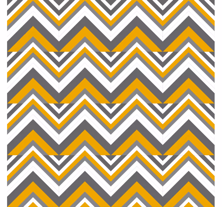 Geometrijski zidni papir vzorec chevron črtic - TenStickers