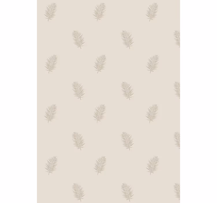 Tapeta narave z motivom listja - TenStickers