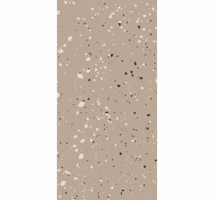 Tapete z drugačnim besedilom bež terrazzo tekstura - TenStickers