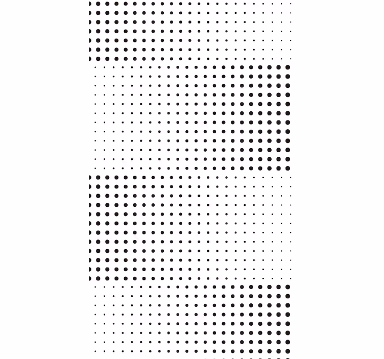 Black dots with lines tapeta za glavno spalnico - TenStickers