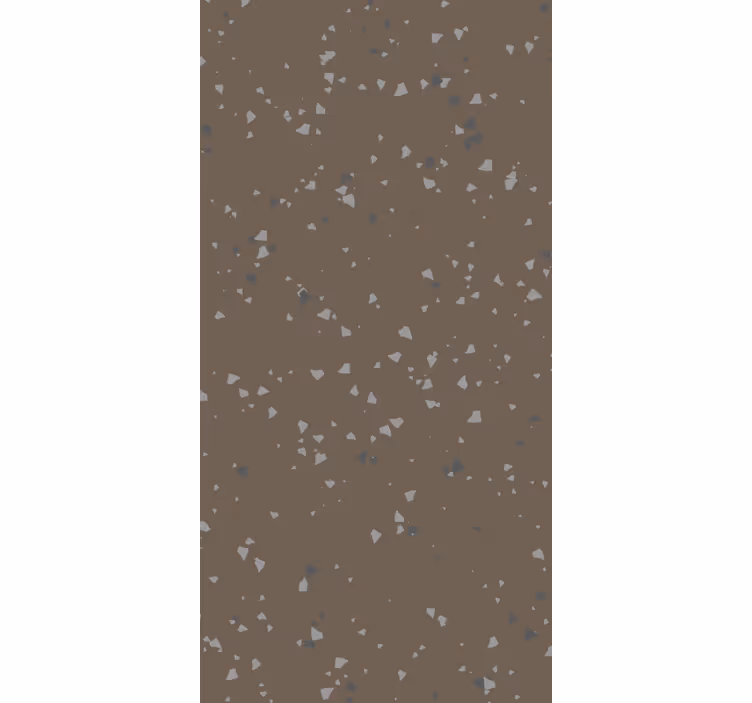 Tapete z drugačnim besedilom rjava in siva terrazzo - TenStickers