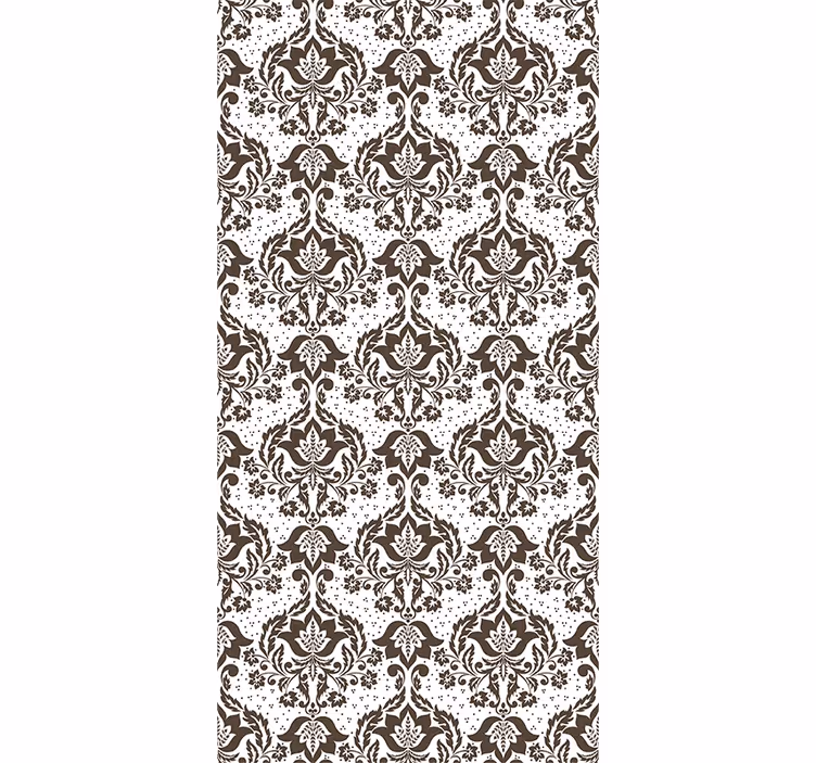 Vintage tapeta baročni vzorec - TenStickers