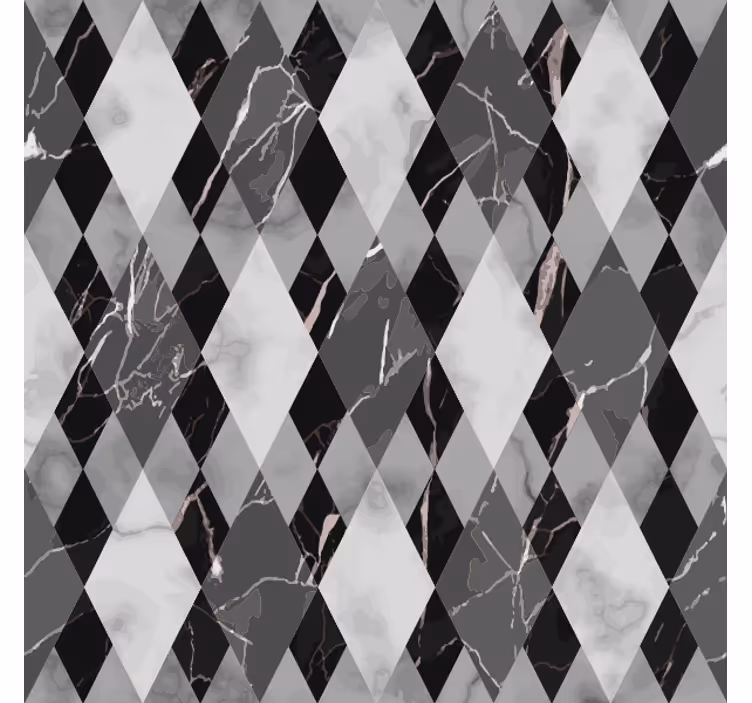 Diamond dark pattern tapete z marmornimi vzorci - TenStickers