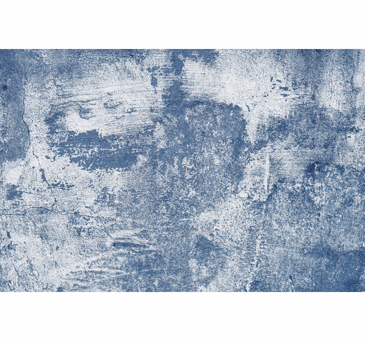 Blue concrete effect kamniti tapeti - TenStickers