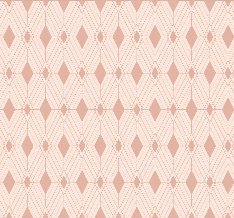 Tapeta z vzorcem ploščic v pastelnih diamantih - TenStickers
