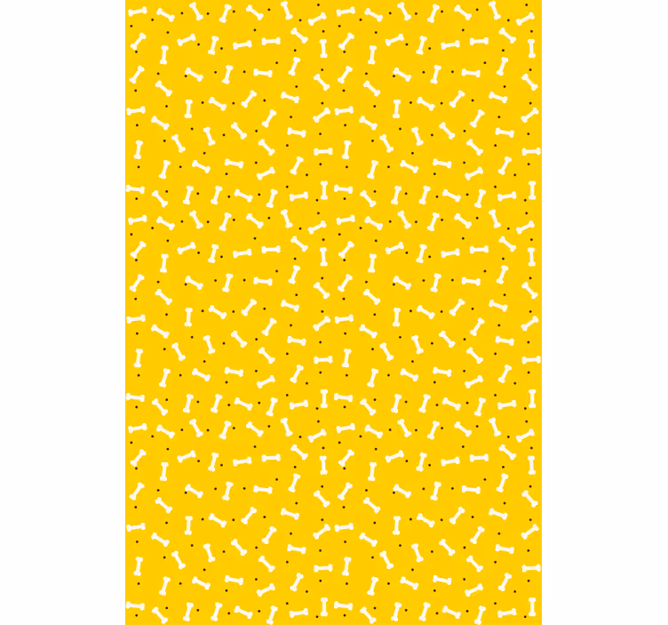 Playful bone pattern tapete za otroške sobe - TenStickers