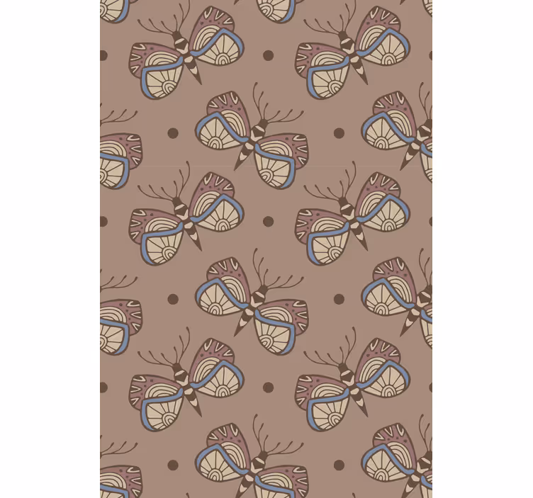 Inspirational vintage butterfly win metuljev ozadje - TenStickers