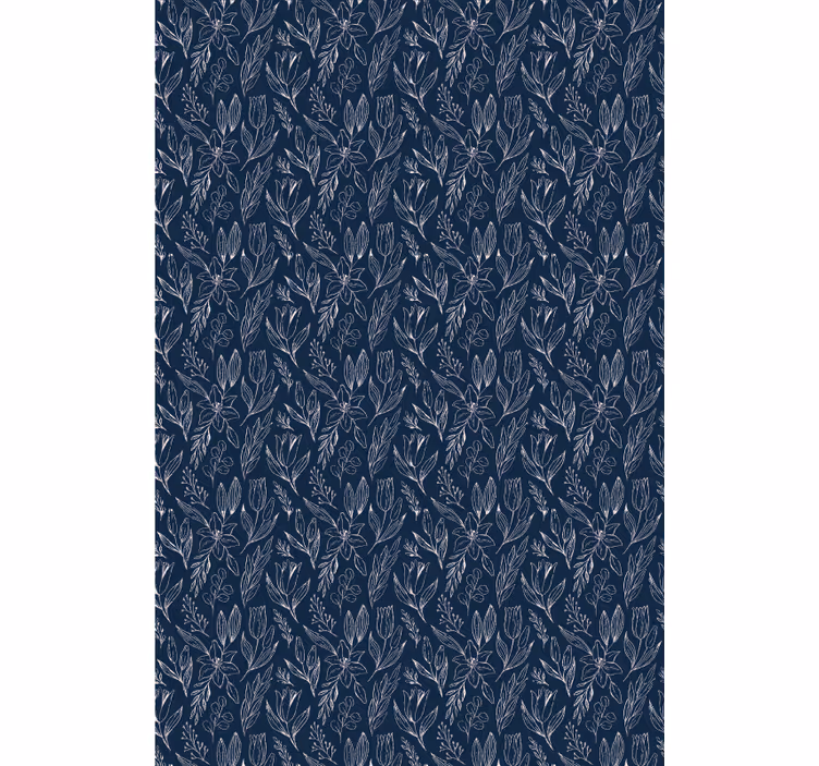 Lilies seamless pattern floral design hodnikovski tapeti - TenStickers