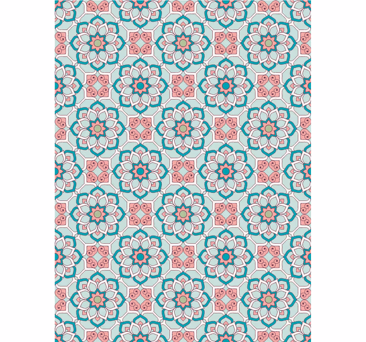 "granny chic" style hodnikovski tapeti - TenStickers