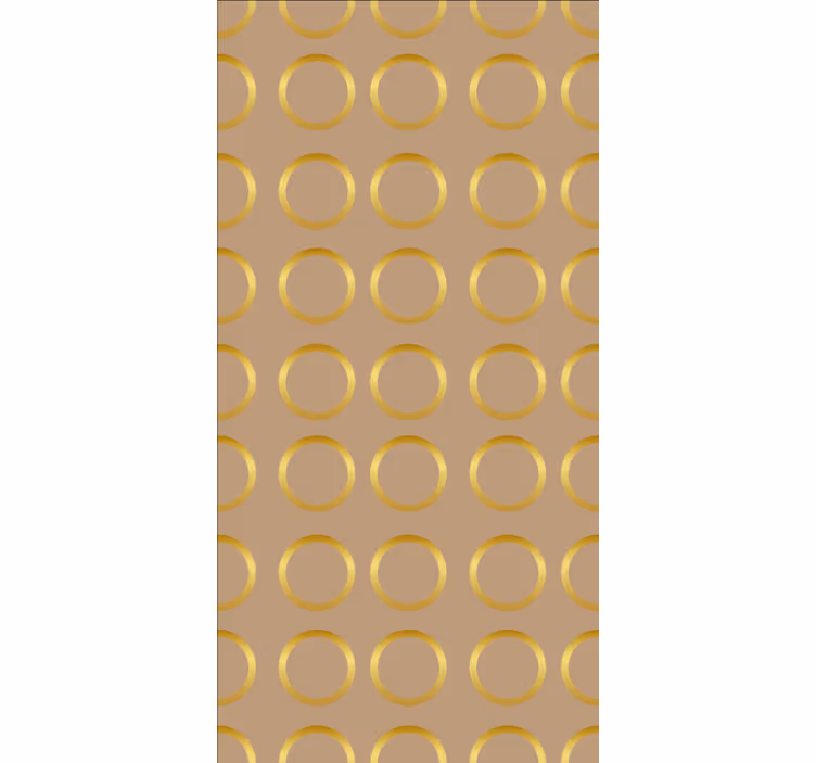 Tapeta z vzorci in teksturami geometrijski krogovi - TenStickers